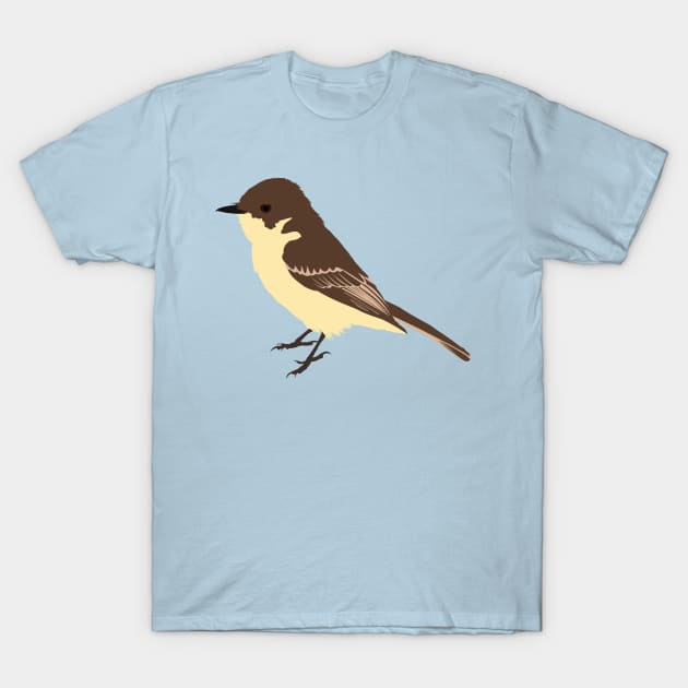 Eastern phoebe T-Shirt by stargatedalek